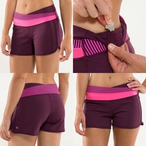 Lululemon 4 Astro Short Xsmall Could work for Small 6 Criss Cross Waist Relaxed